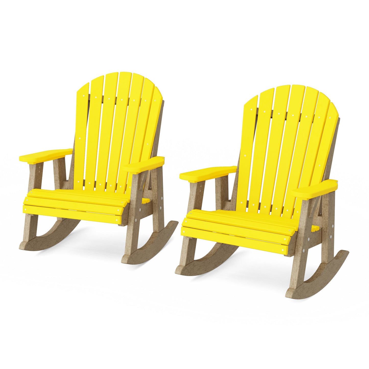 Heritage Adirondack Rocking Chairs Set of 2