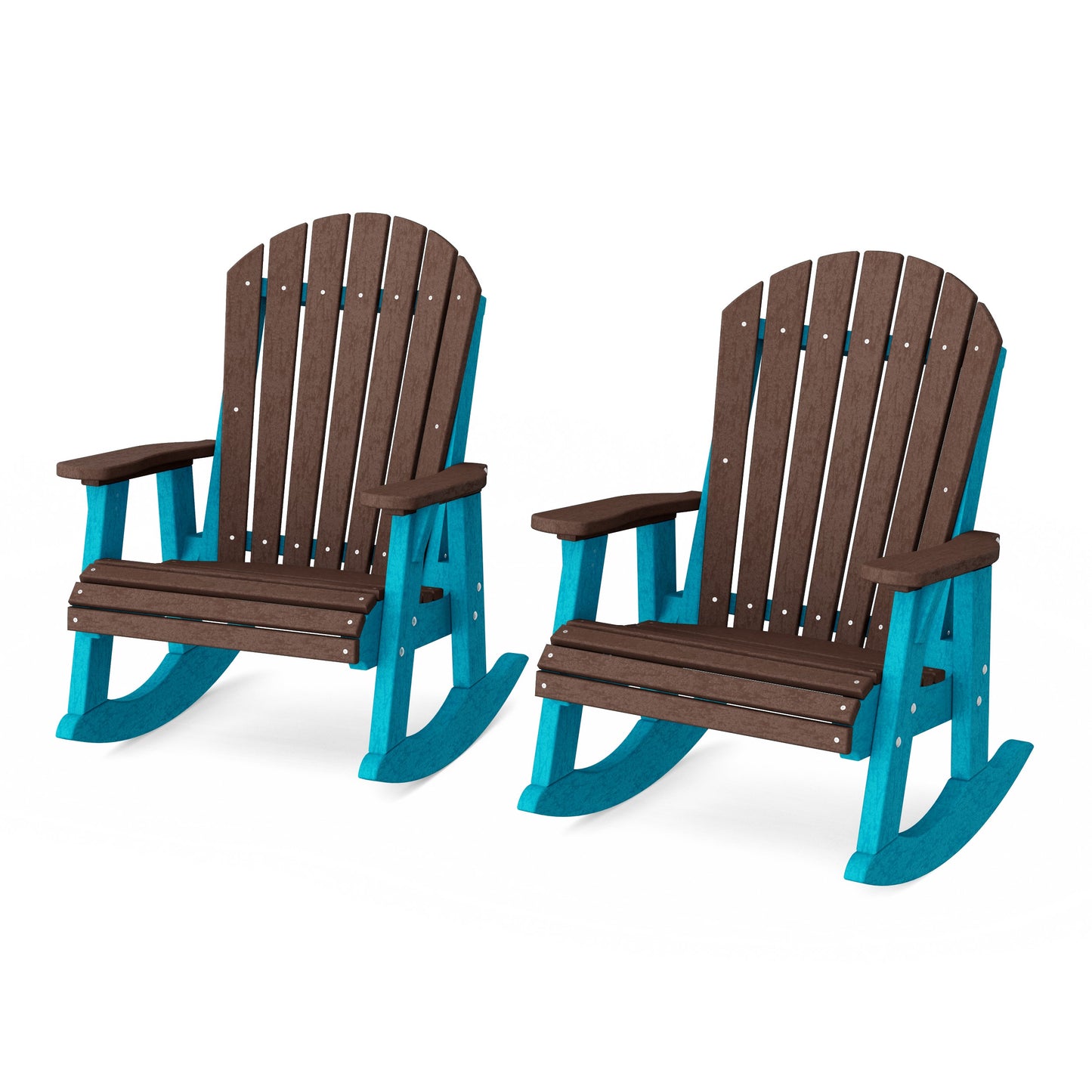 Heritage Adirondack Rocking Chairs Set of 2