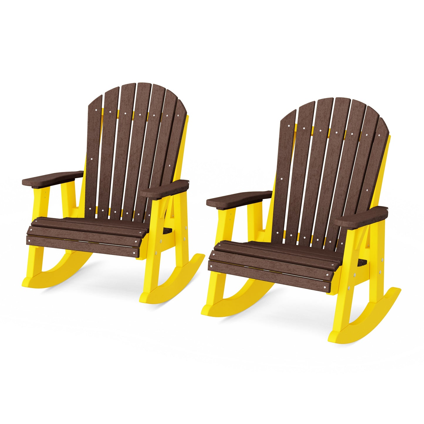 Heritage Adirondack Rocking Chairs Set of 2