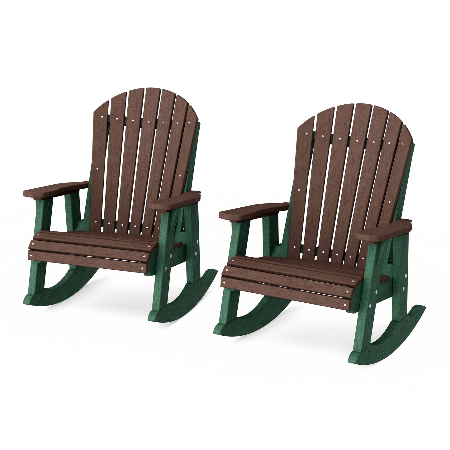 Heritage Adirondack Rocking Chairs Set of 2