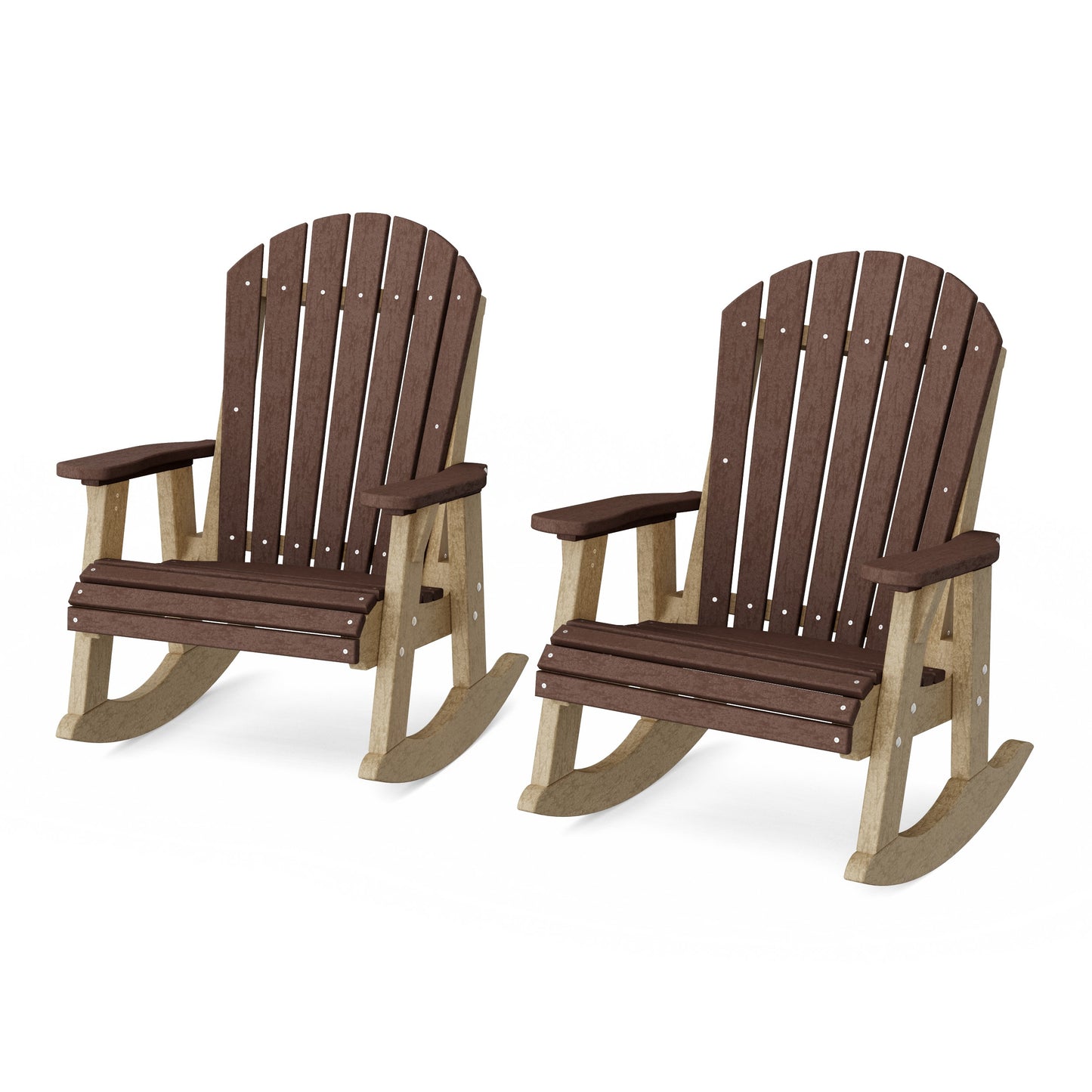 Heritage Adirondack Rocking Chairs Set of 2