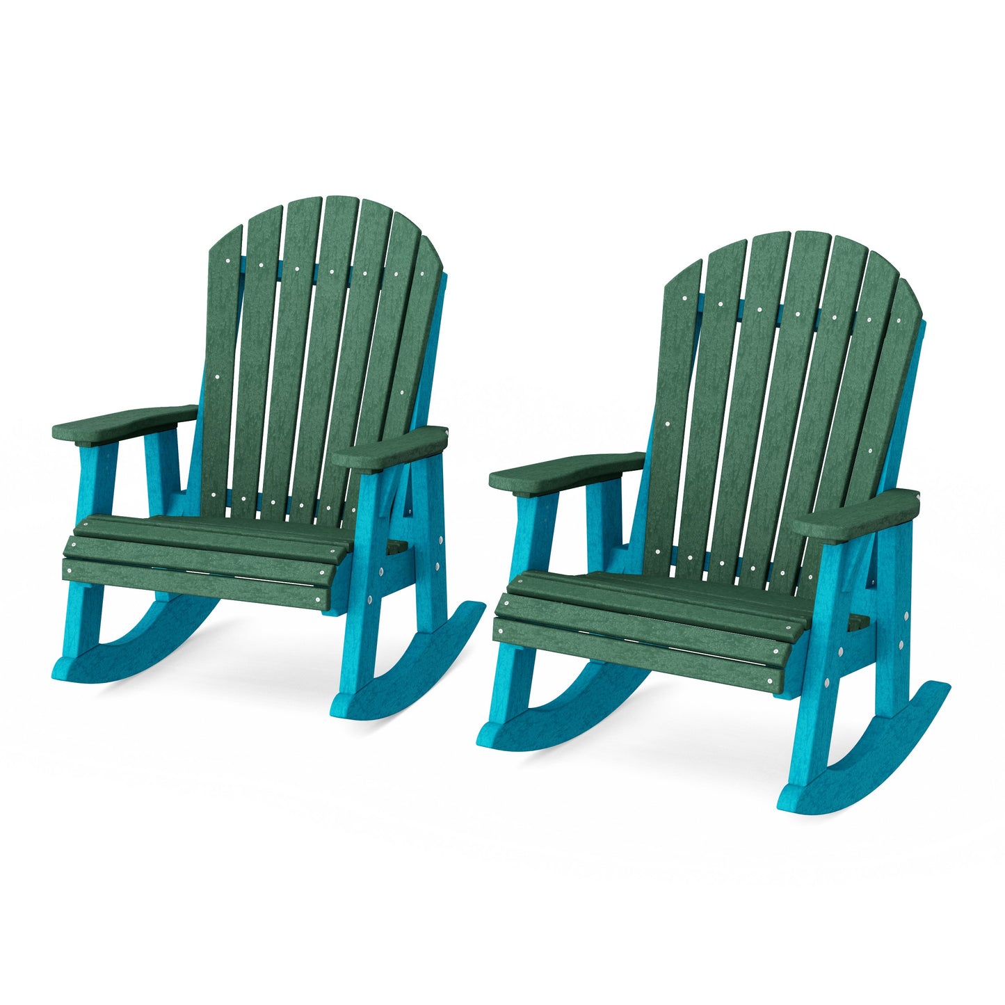 Heritage Adirondack Rocking Chairs Set of 2