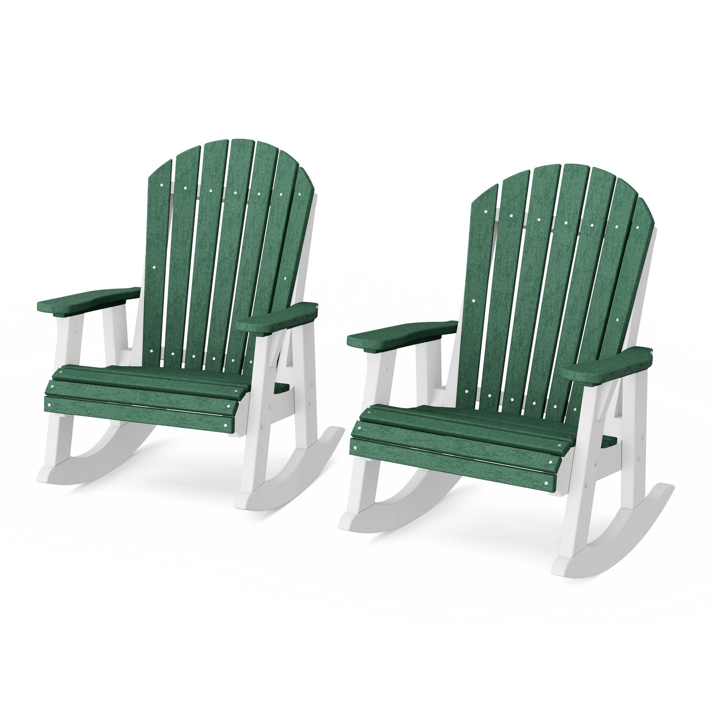Heritage Adirondack Rocking Chairs Set of 2