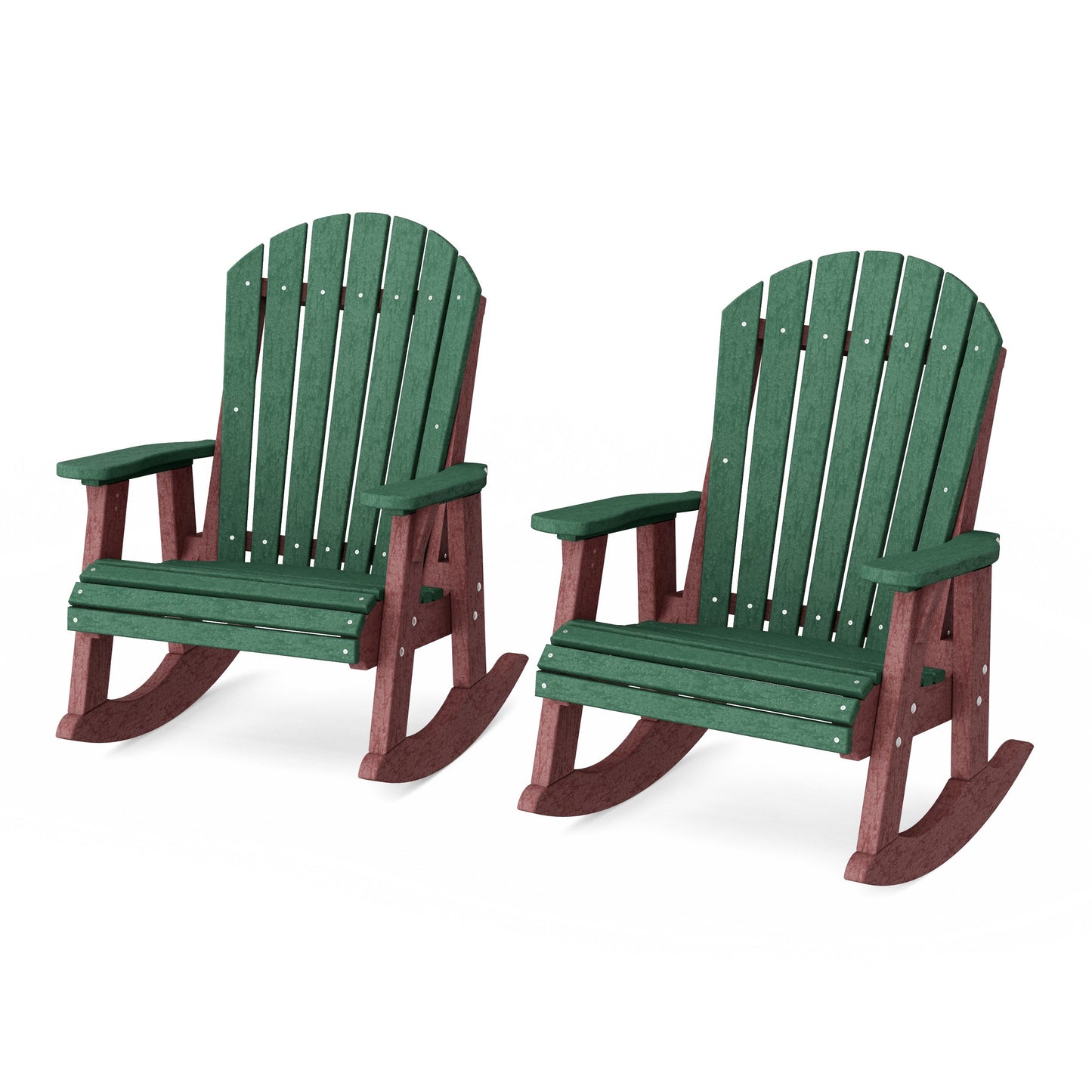Heritage Adirondack Rocking Chairs Set of 2