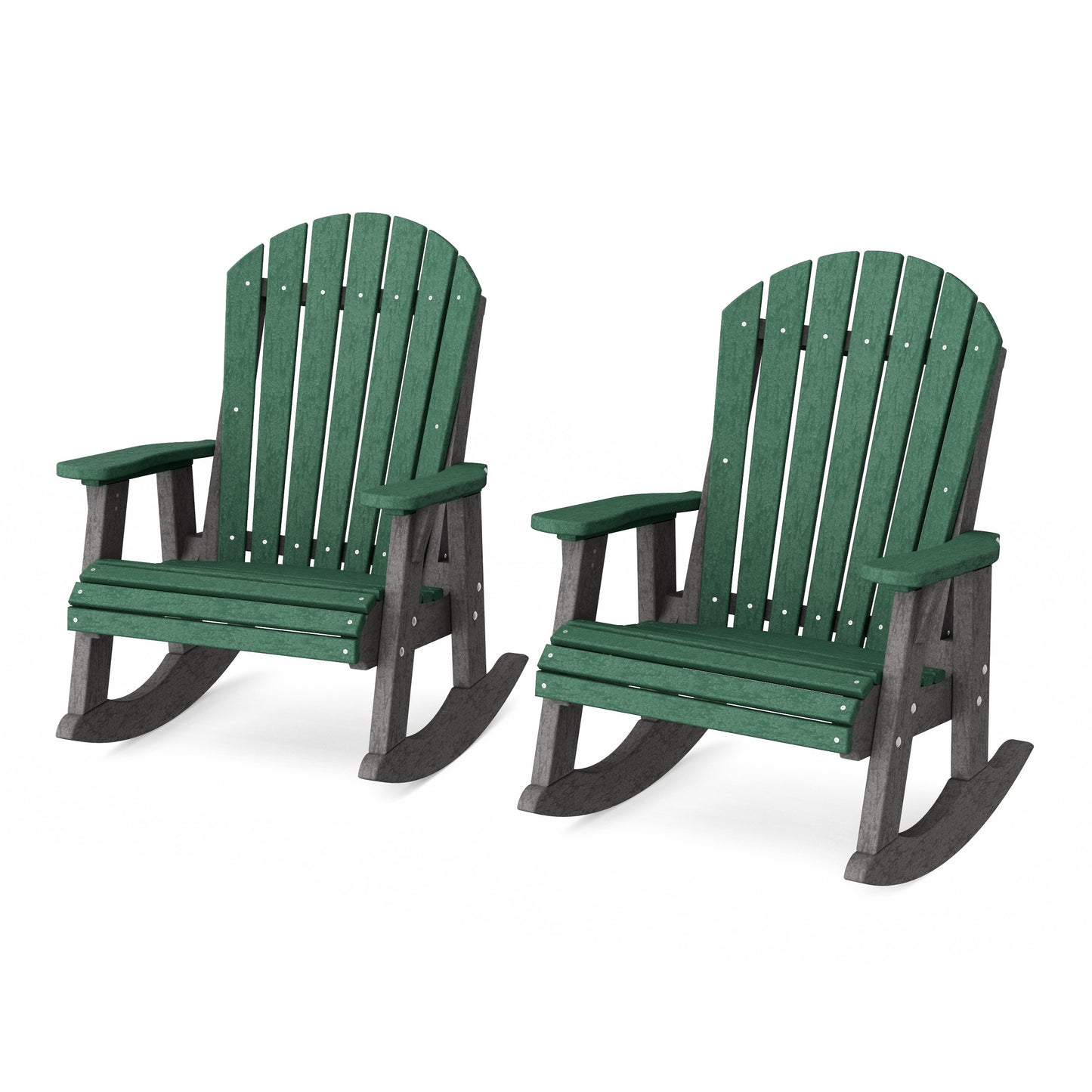 Heritage Adirondack Rocking Chairs Set of 2