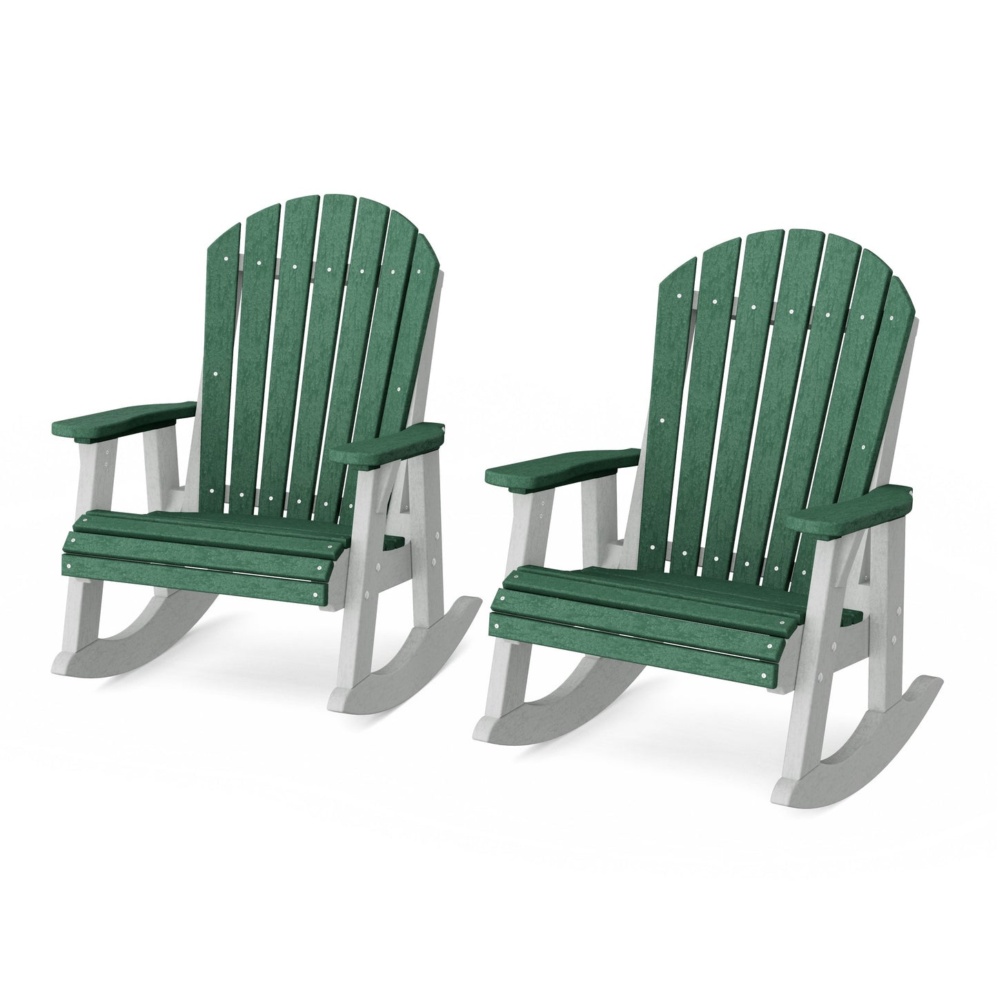 Heritage Adirondack Rocking Chairs Set of 2