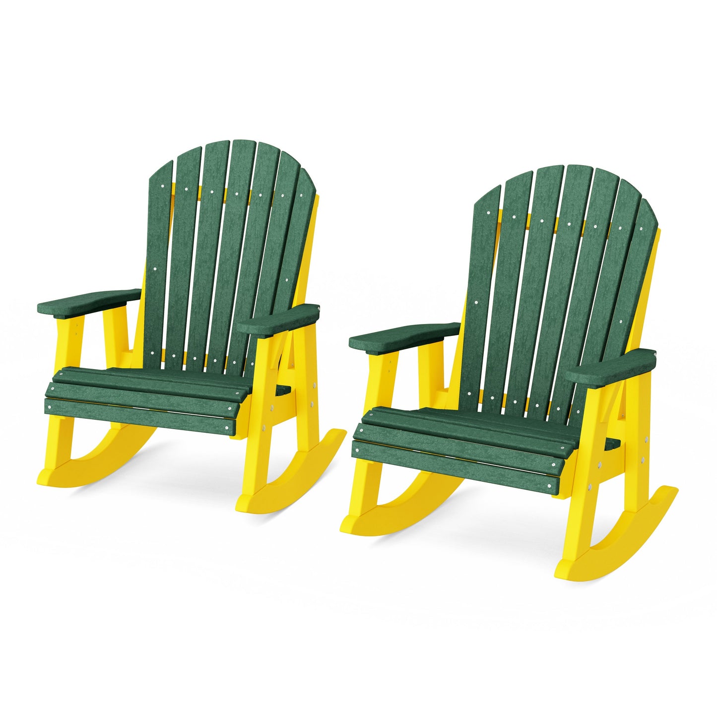 Heritage Adirondack Rocking Chairs Set of 2
