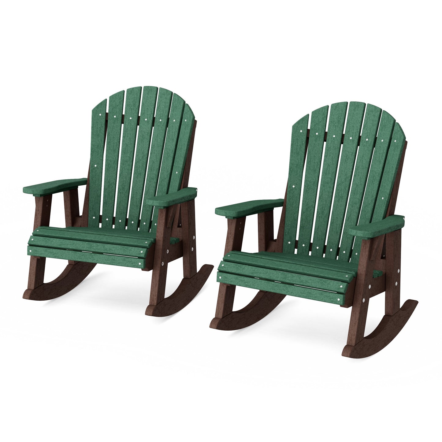 Heritage Adirondack Rocking Chairs Set of 2
