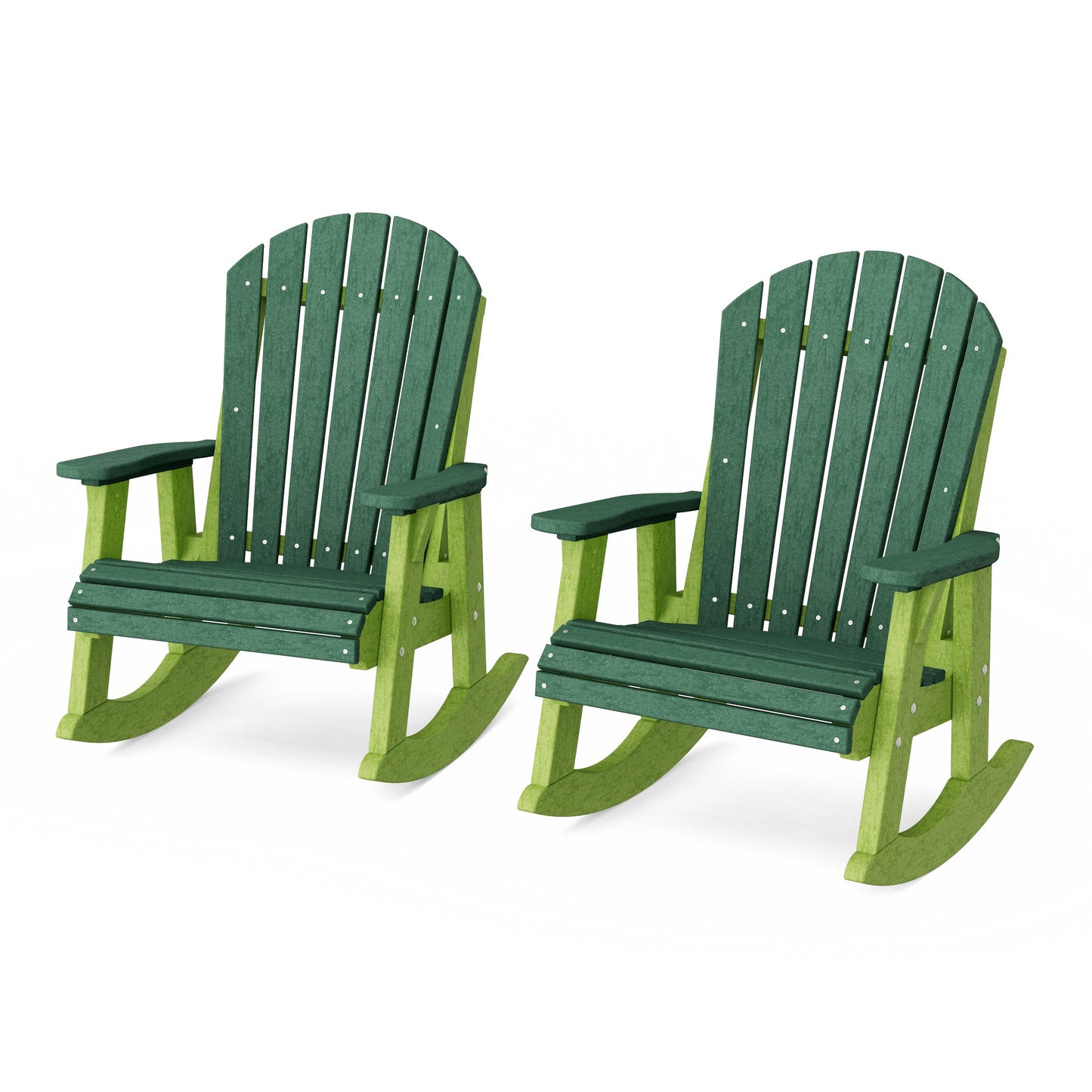 Heritage Adirondack Rocking Chairs Set of 2