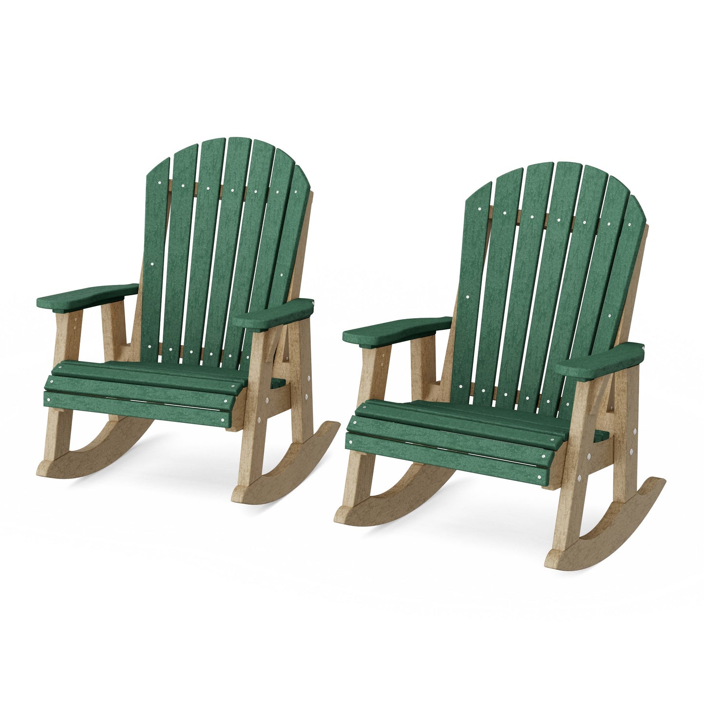 Heritage Adirondack Rocking Chairs Set of 2
