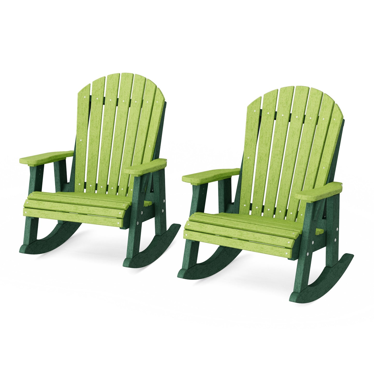 Heritage Adirondack Rocking Chairs Set of 2