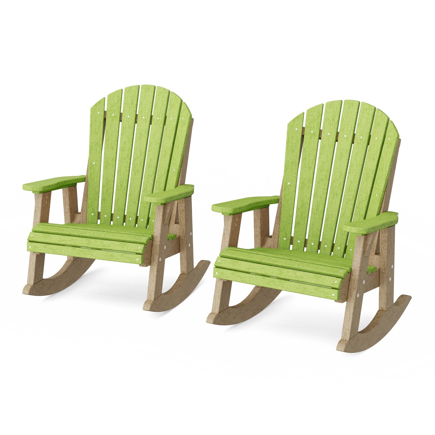 Heritage Adirondack Rocking Chairs Set of 2