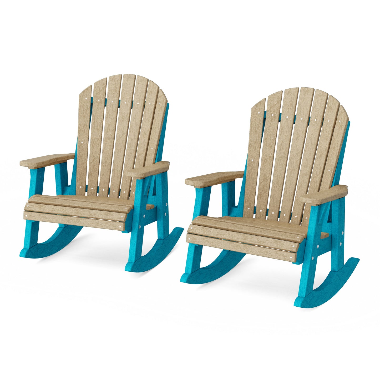 Heritage Adirondack Rocking Chairs Set of 2
