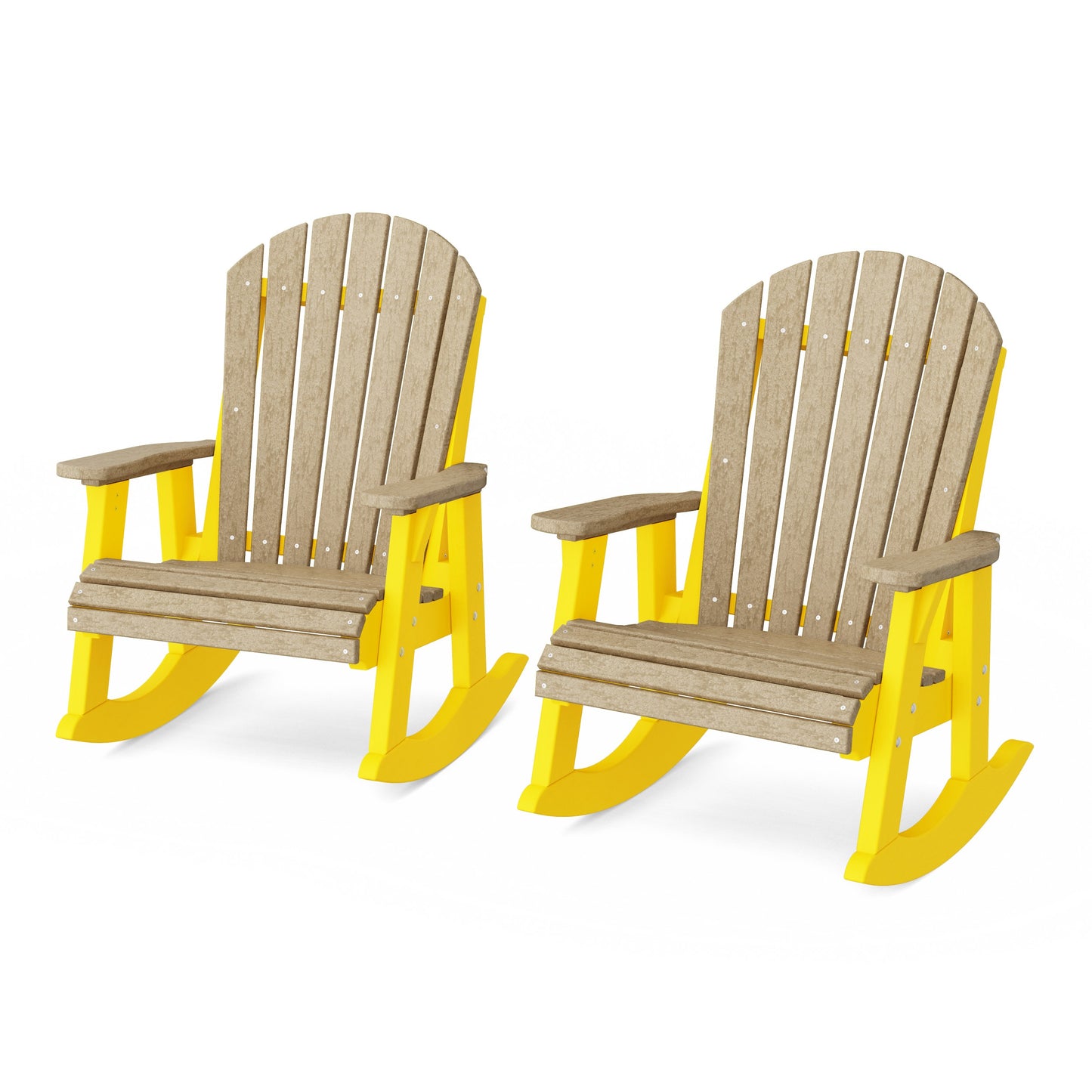 Heritage Adirondack Rocking Chairs Set of 2