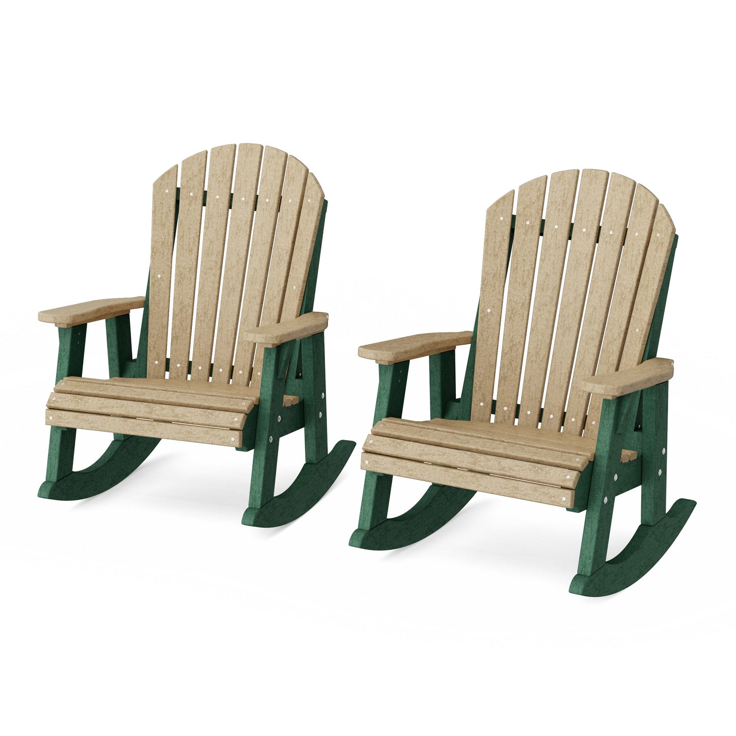Heritage Adirondack Rocking Chairs Set of 2