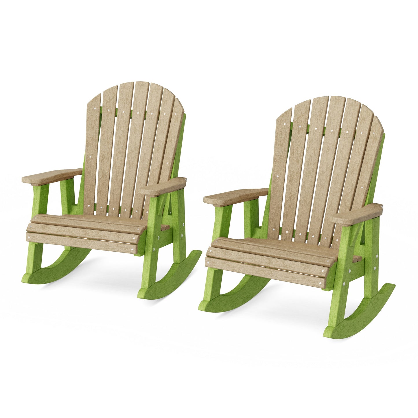 Heritage Adirondack Rocking Chairs Set of 2