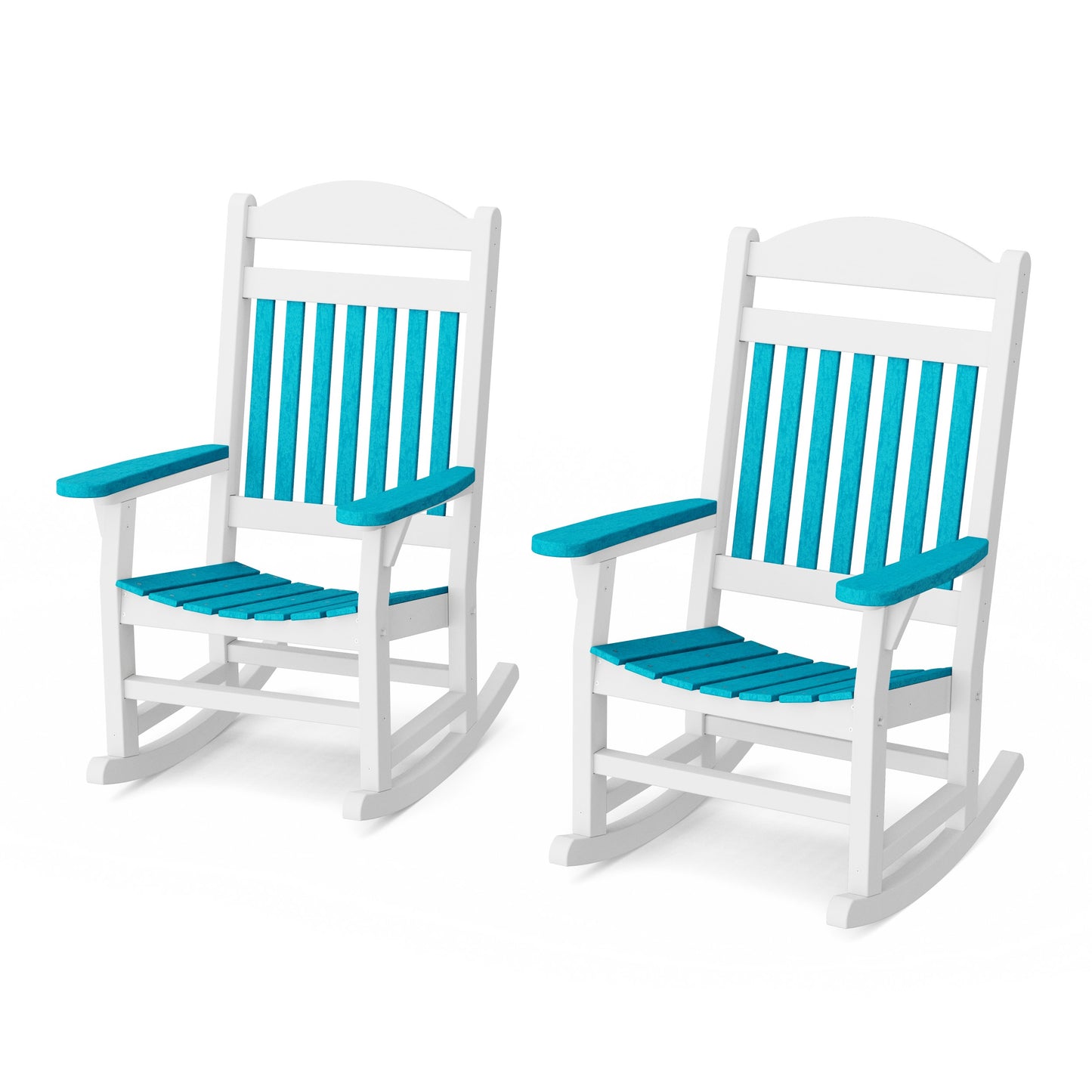 Heritage Traditional Rocking Chairs Set of 2