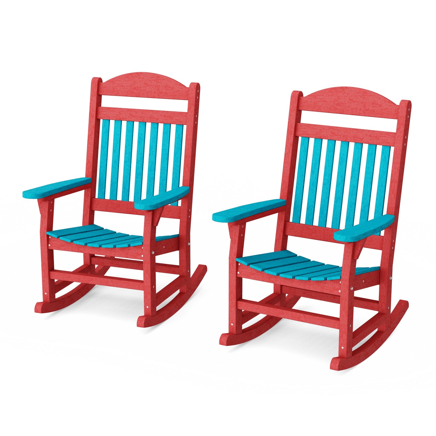 Heritage Traditional Rocking Chairs Set of 2