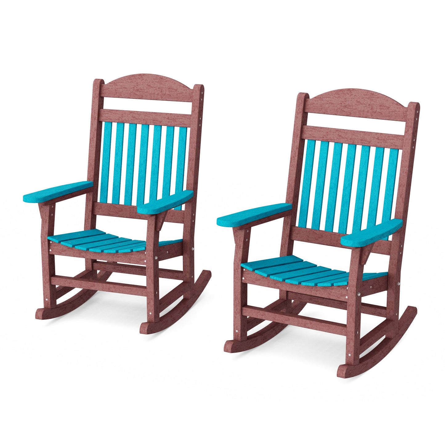 Heritage Traditional Rocking Chairs Set of 2