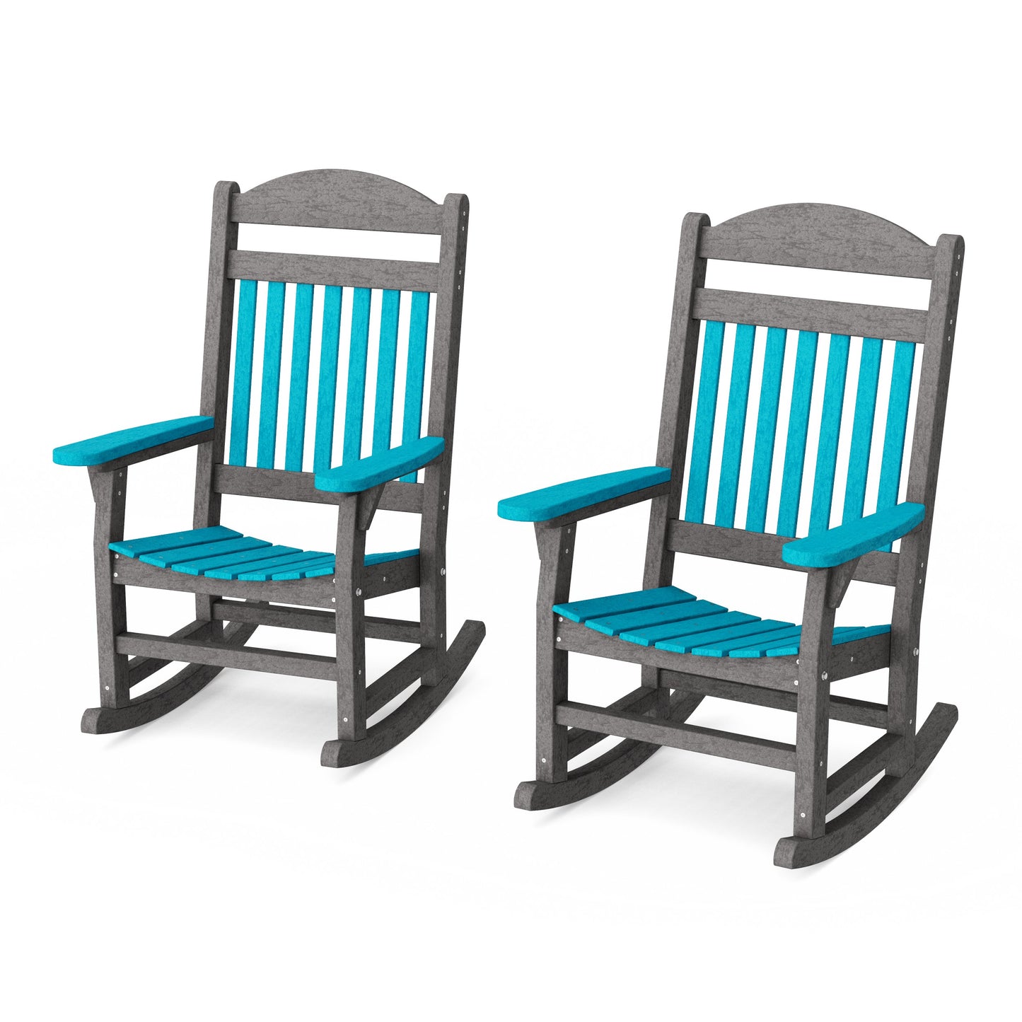 Heritage Traditional Rocking Chairs Set of 2