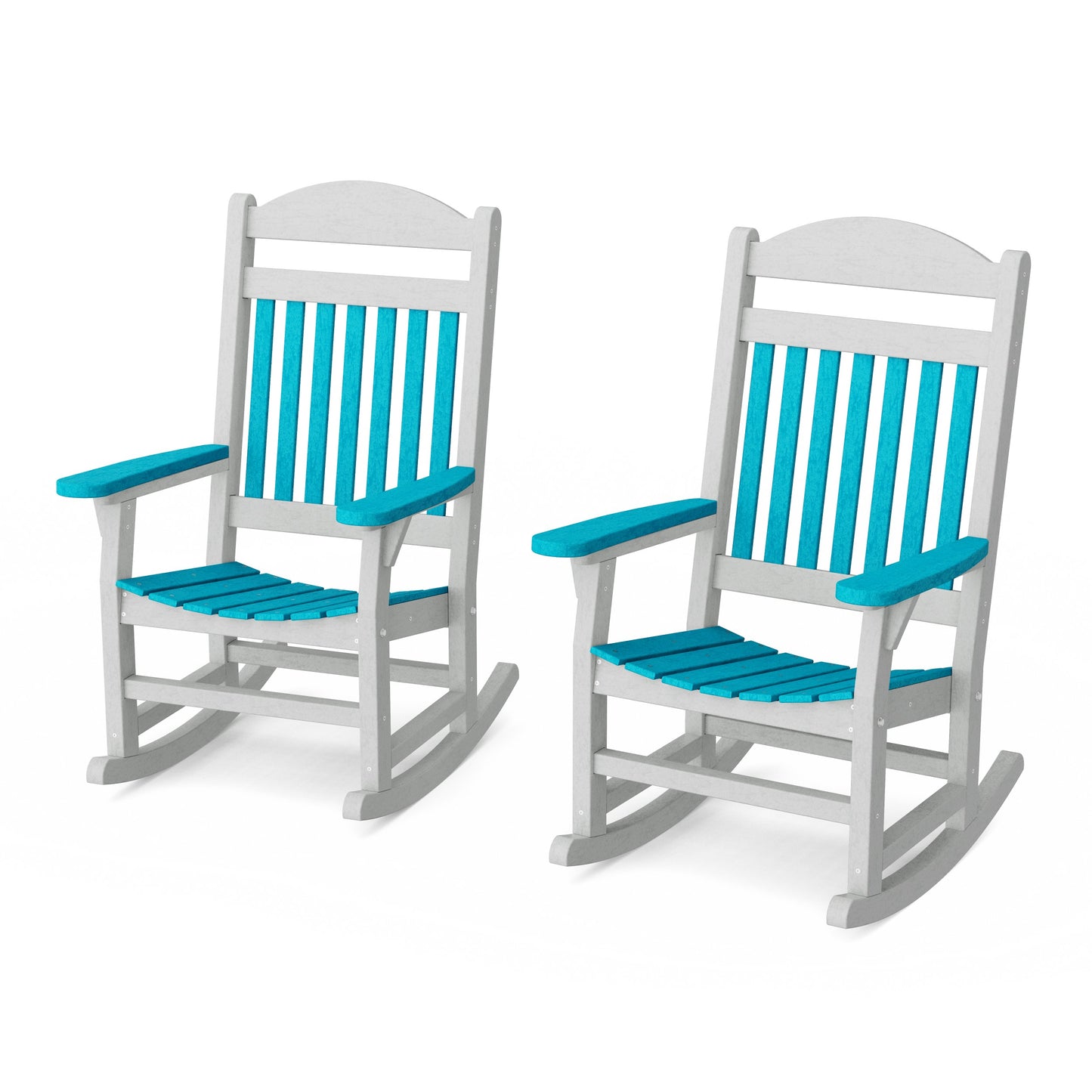 Heritage Traditional Rocking Chairs Set of 2