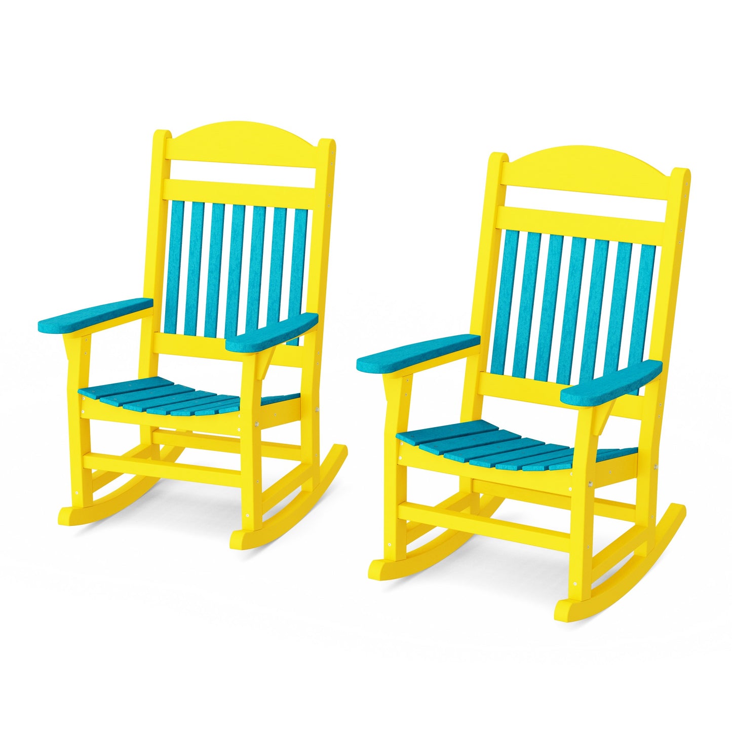 Heritage Traditional Rocking Chairs Set of 2