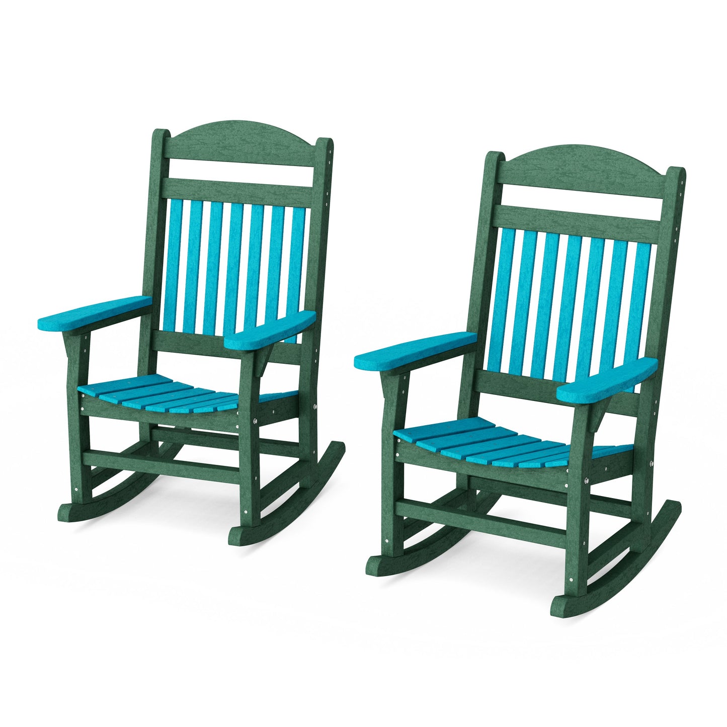 Heritage Traditional Rocking Chairs Set of 2
