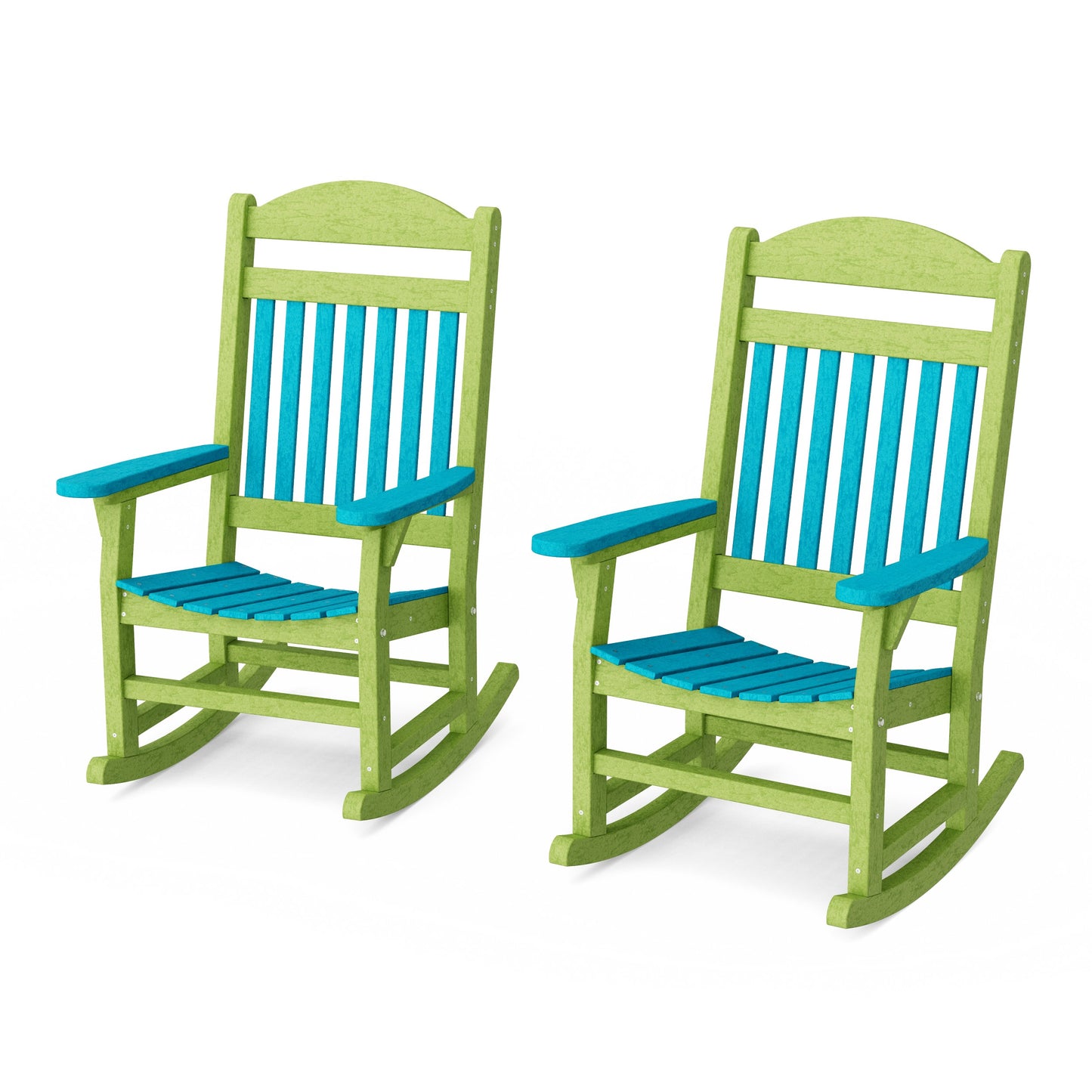 Heritage Traditional Rocking Chairs Set of 2