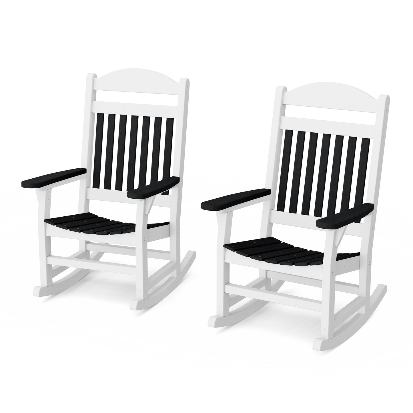Heritage Traditional Rocking Chairs Set of 2