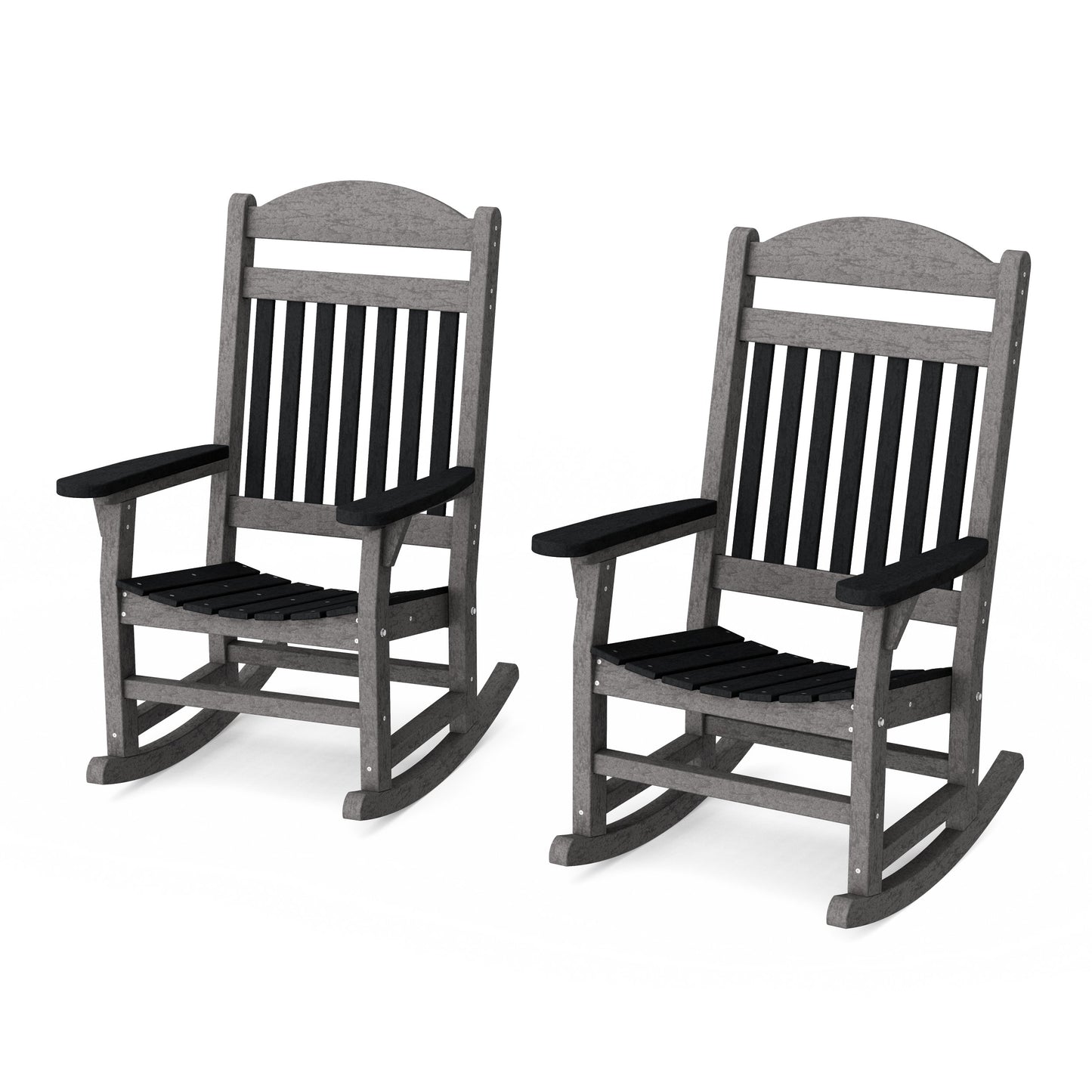 Heritage Traditional Rocking Chairs Set of 2