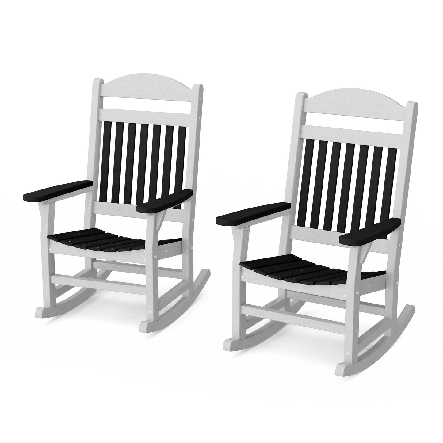 Heritage Traditional Rocking Chairs Set of 2