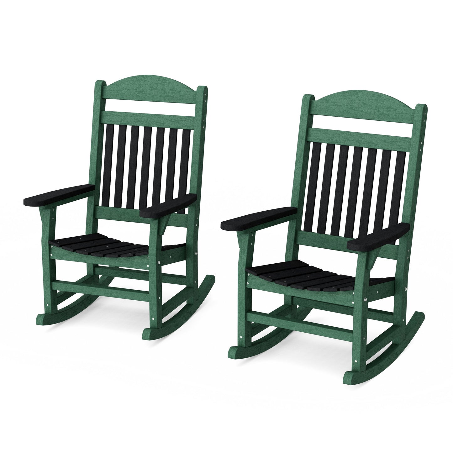 Heritage Traditional Rocking Chairs Set of 2