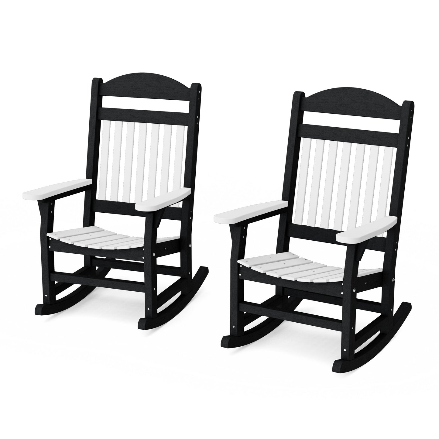 Heritage Traditional Rocking Chairs Set of 2