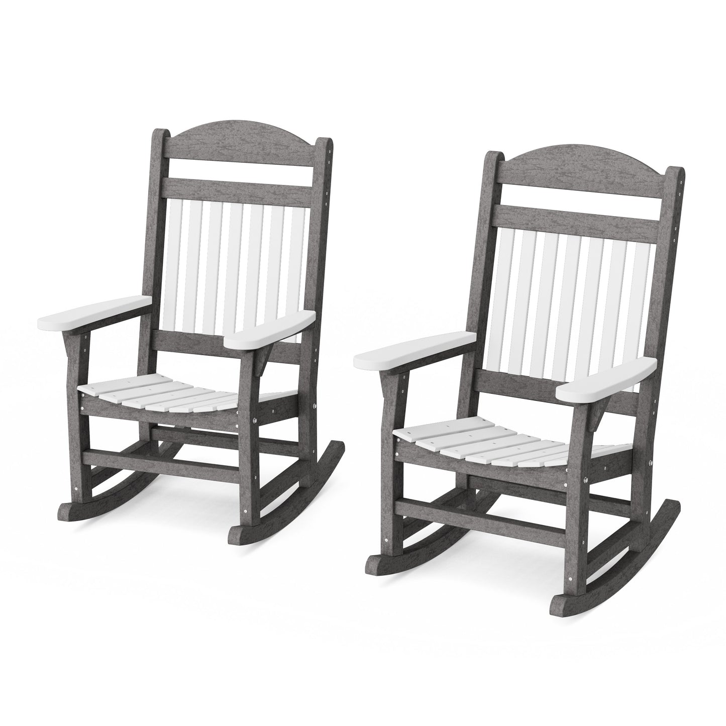 Heritage Traditional Rocking Chairs Set of 2