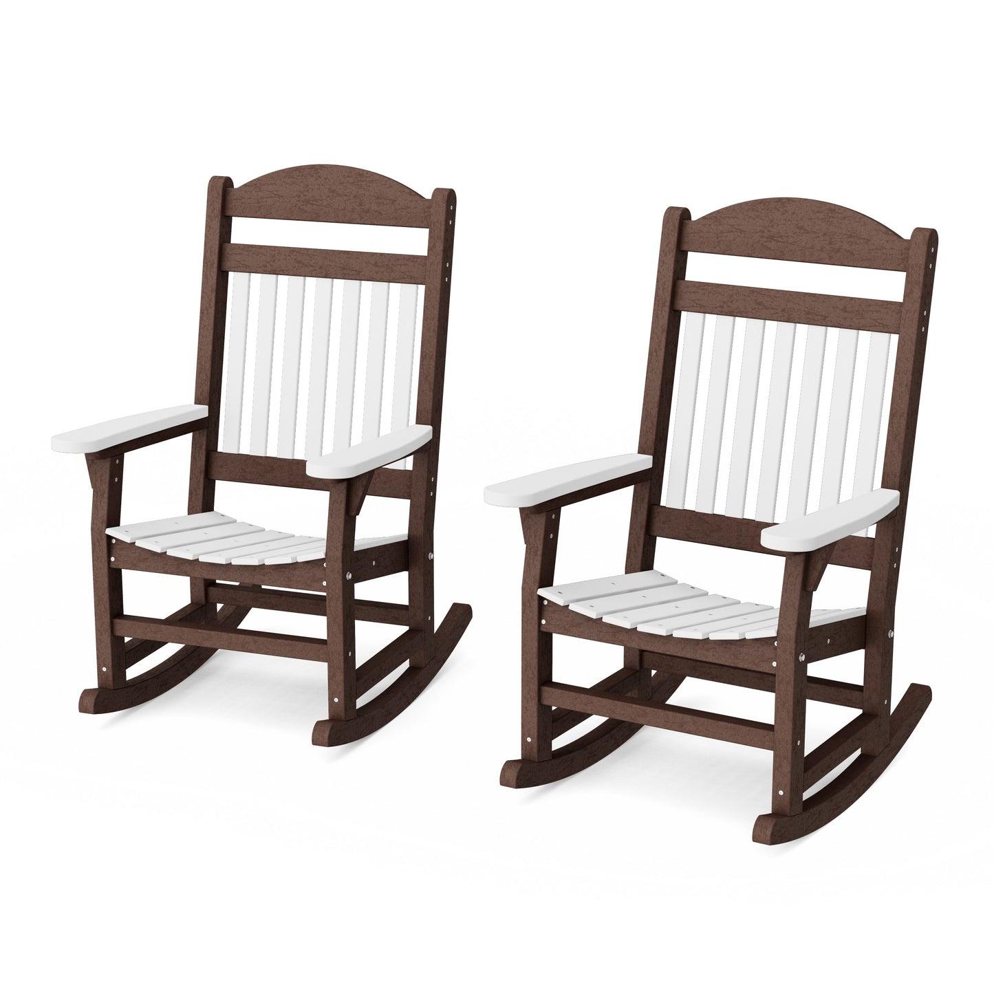 Heritage Traditional Rocking Chairs Set of 2