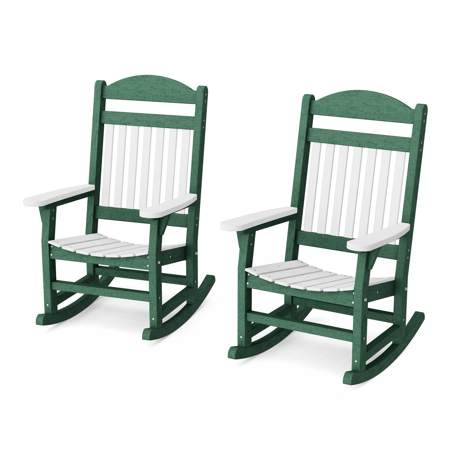 Heritage Traditional Rocking Chairs Set of 2