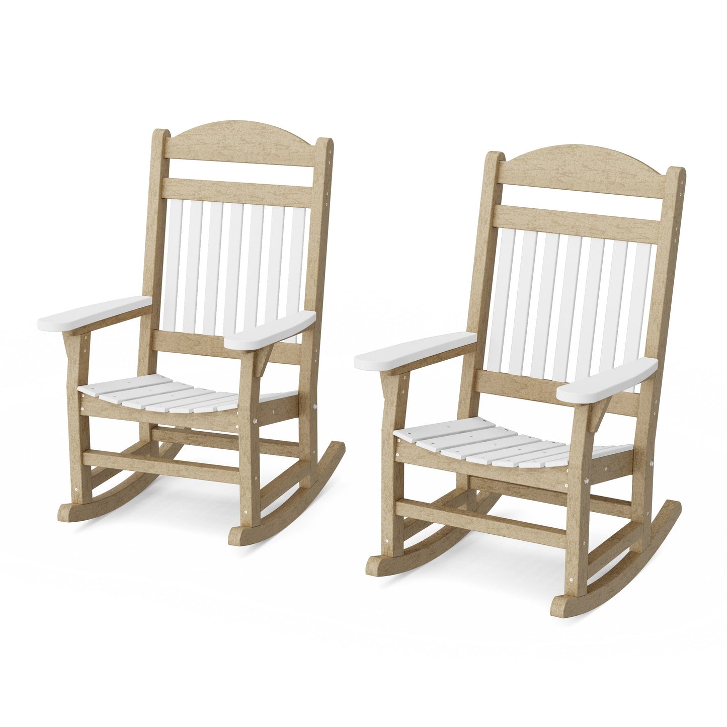 Heritage Traditional Rocking Chairs Set of 2