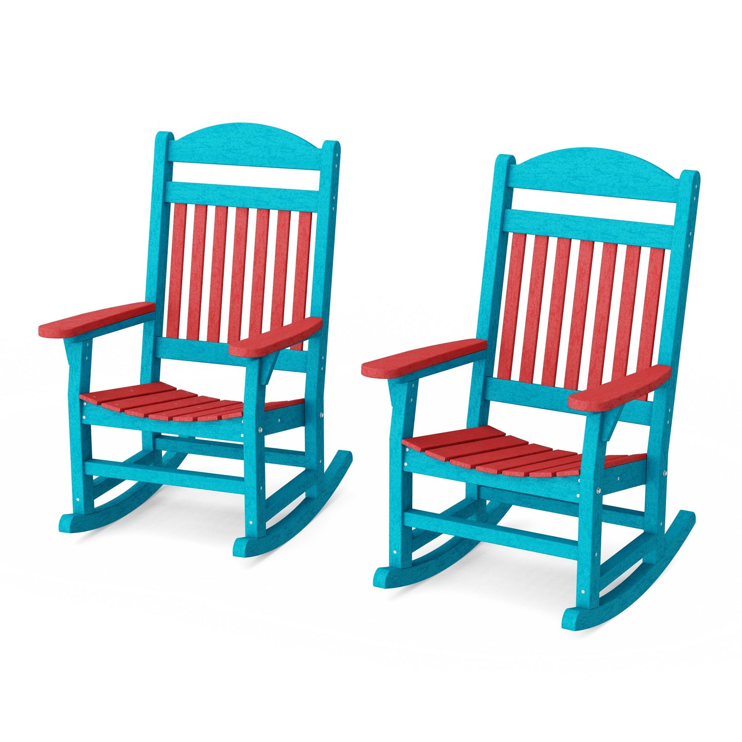 Heritage Traditional Rocking Chairs Set of 2