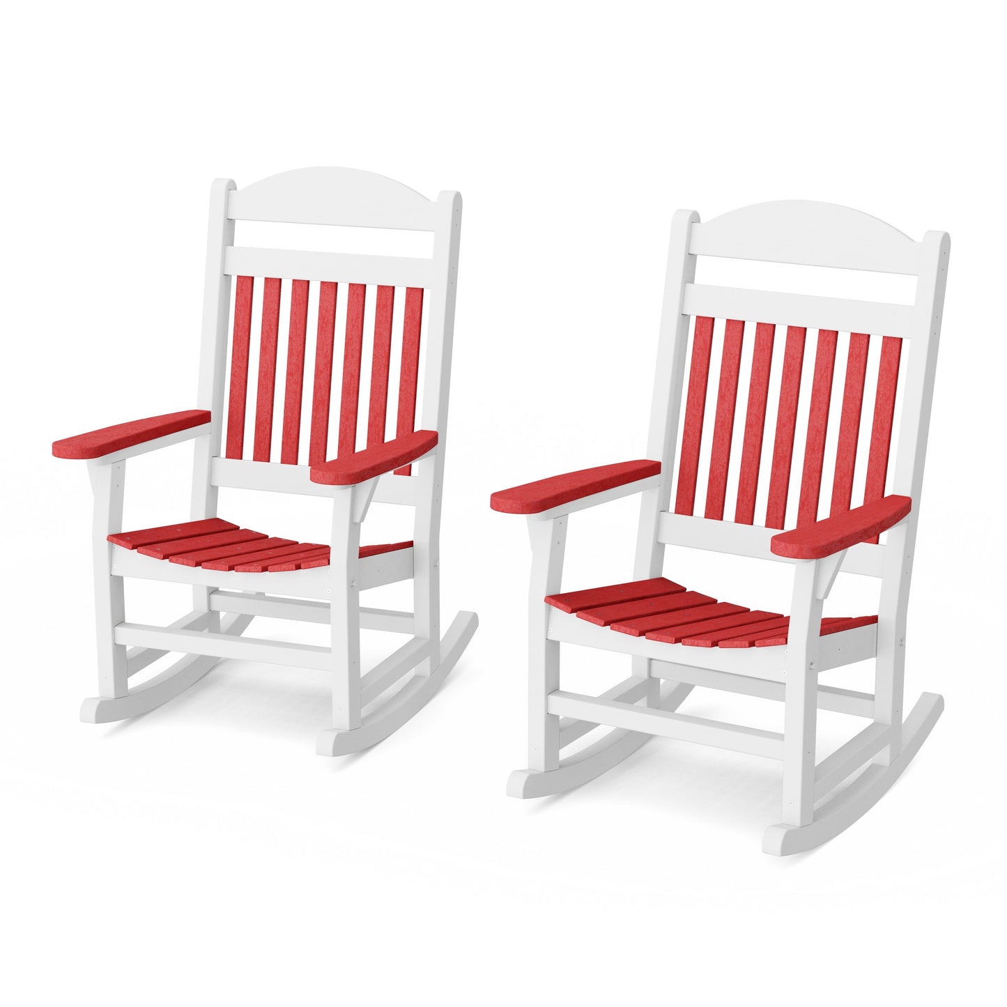 Heritage Traditional Rocking Chairs Set of 2