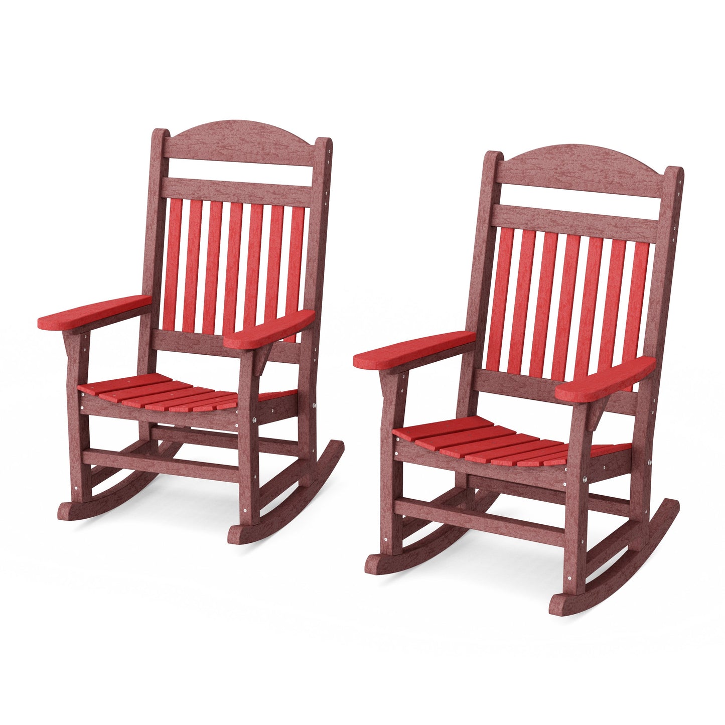 Heritage Traditional Rocking Chairs Set of 2