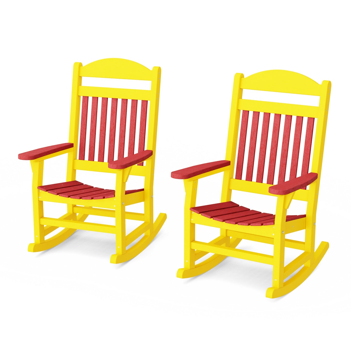 Heritage Traditional Rocking Chairs Set of 2