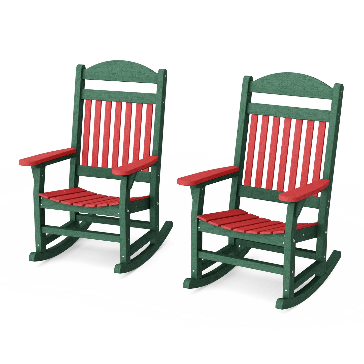 Heritage Traditional Rocking Chairs Set of 2