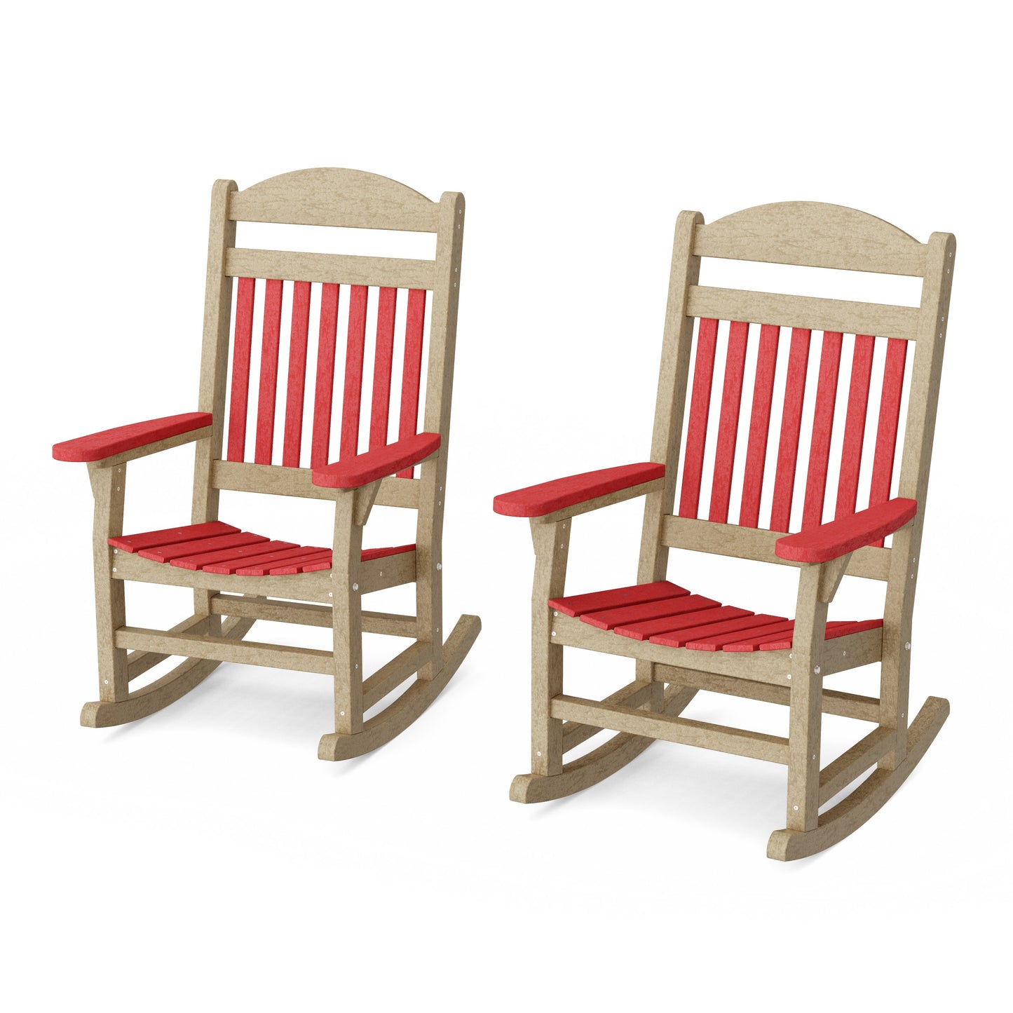 Heritage Traditional Rocking Chairs Set of 2