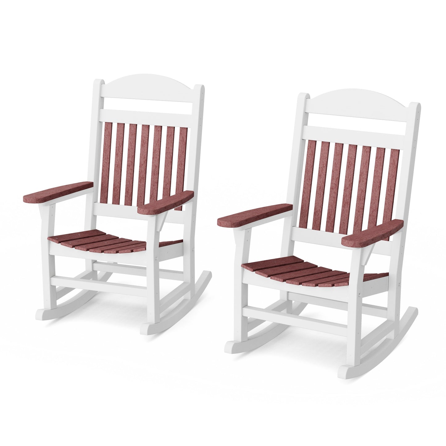 Heritage Traditional Rocking Chairs Set of 2