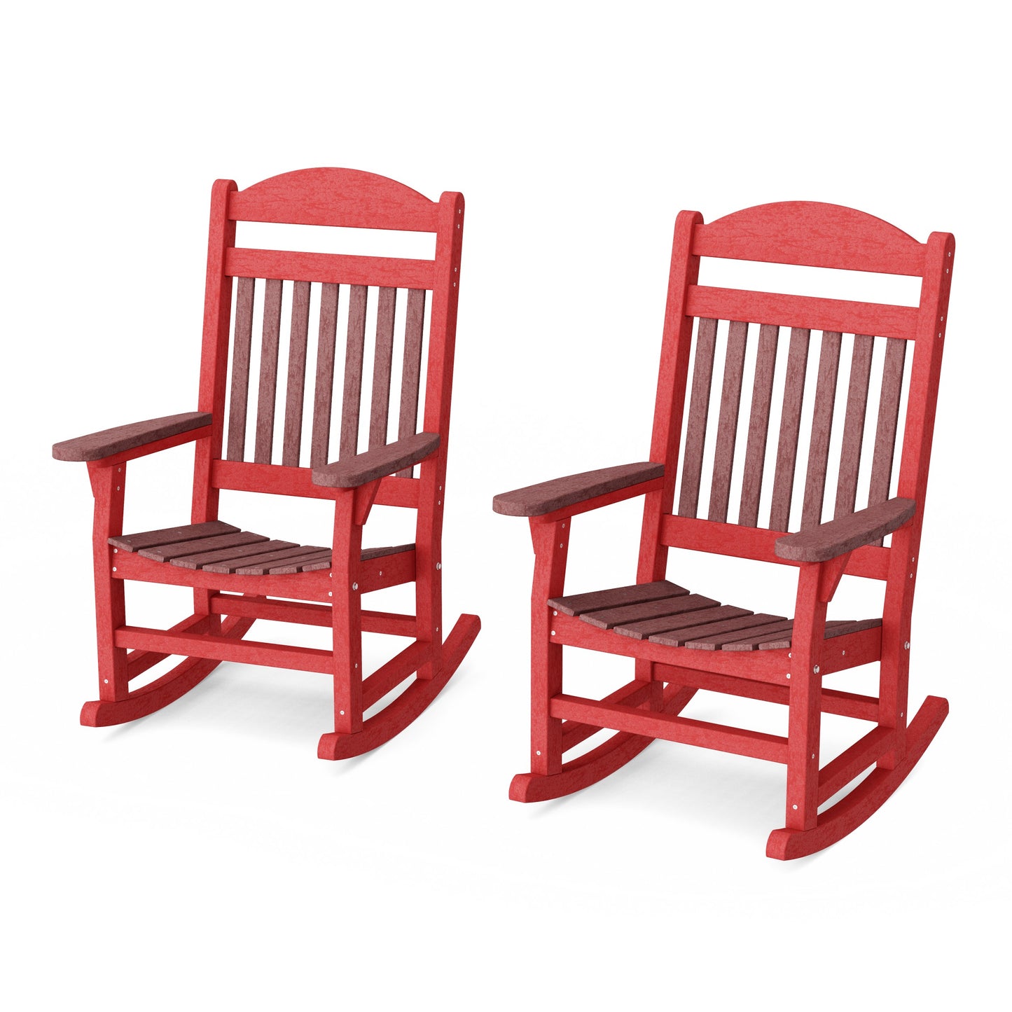 Heritage Traditional Rocking Chairs Set of 2