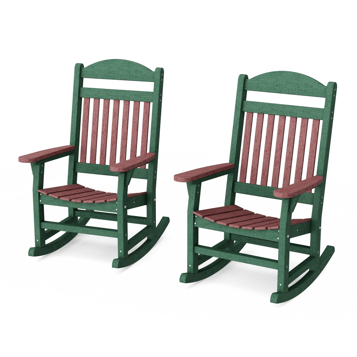 Heritage Traditional Rocking Chairs Set of 2