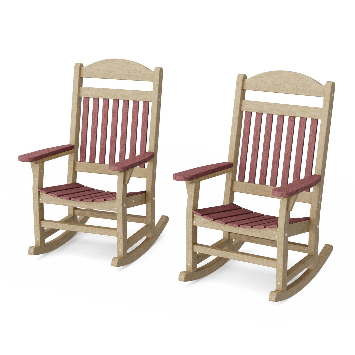 Heritage Traditional Rocking Chairs Set of 2
