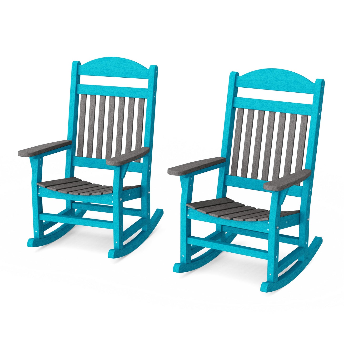 Heritage Traditional Rocking Chairs Set of 2