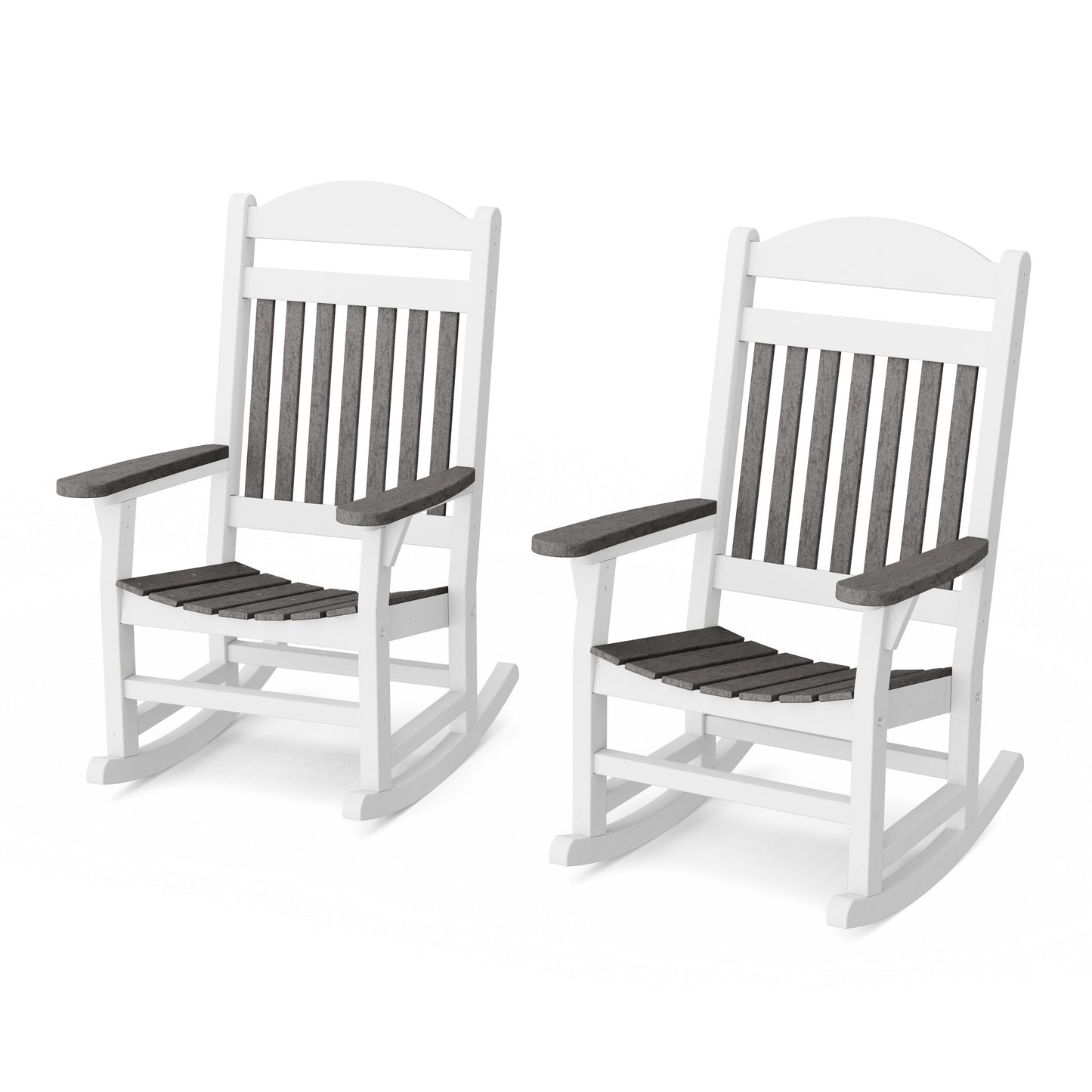 Heritage Traditional Rocking Chairs Set of 2