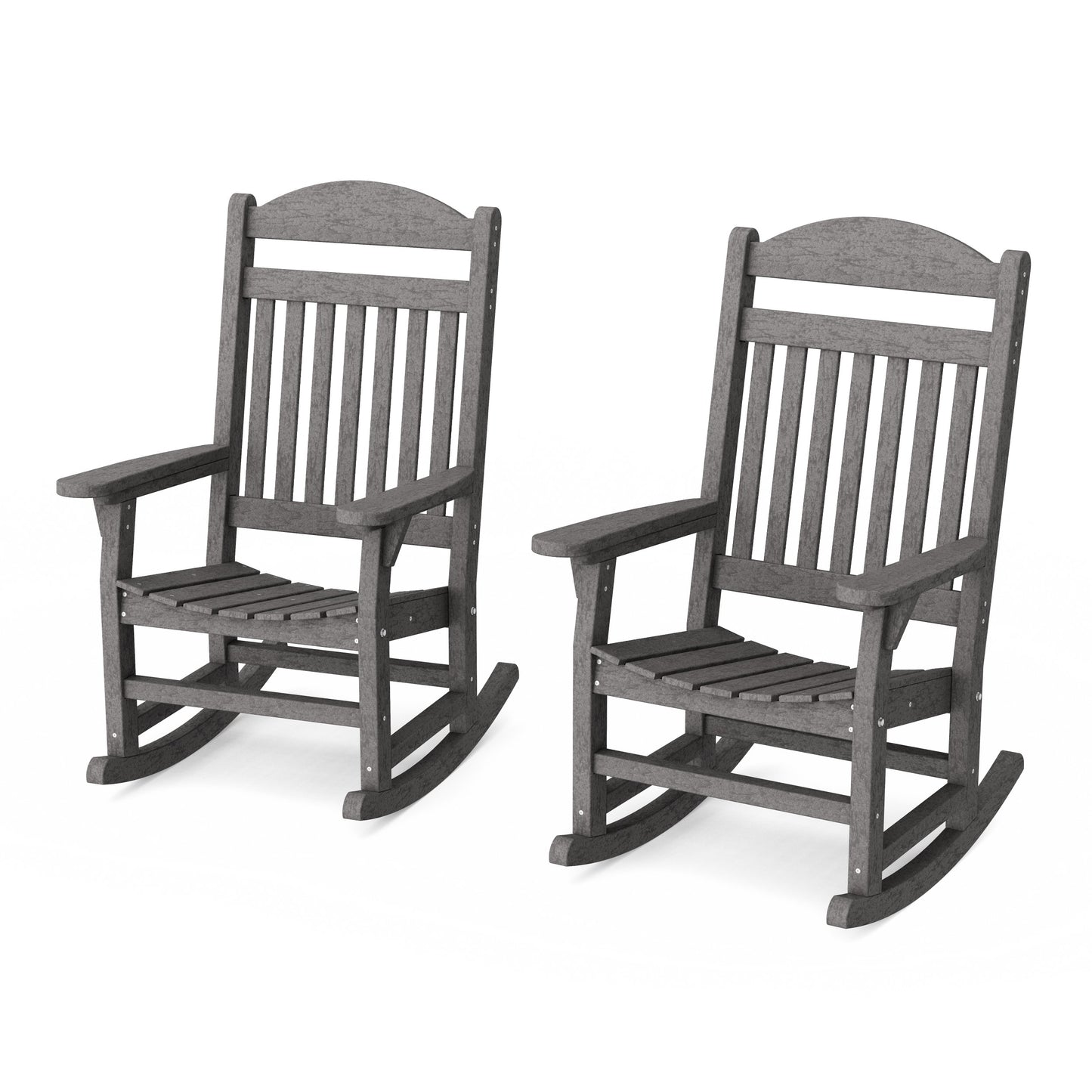 Heritage Traditional Rocking Chairs Set of 2